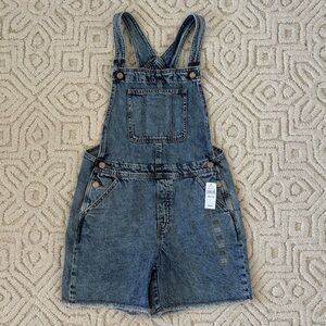 Gap Kids Denim Overalls Short Frayed Hem